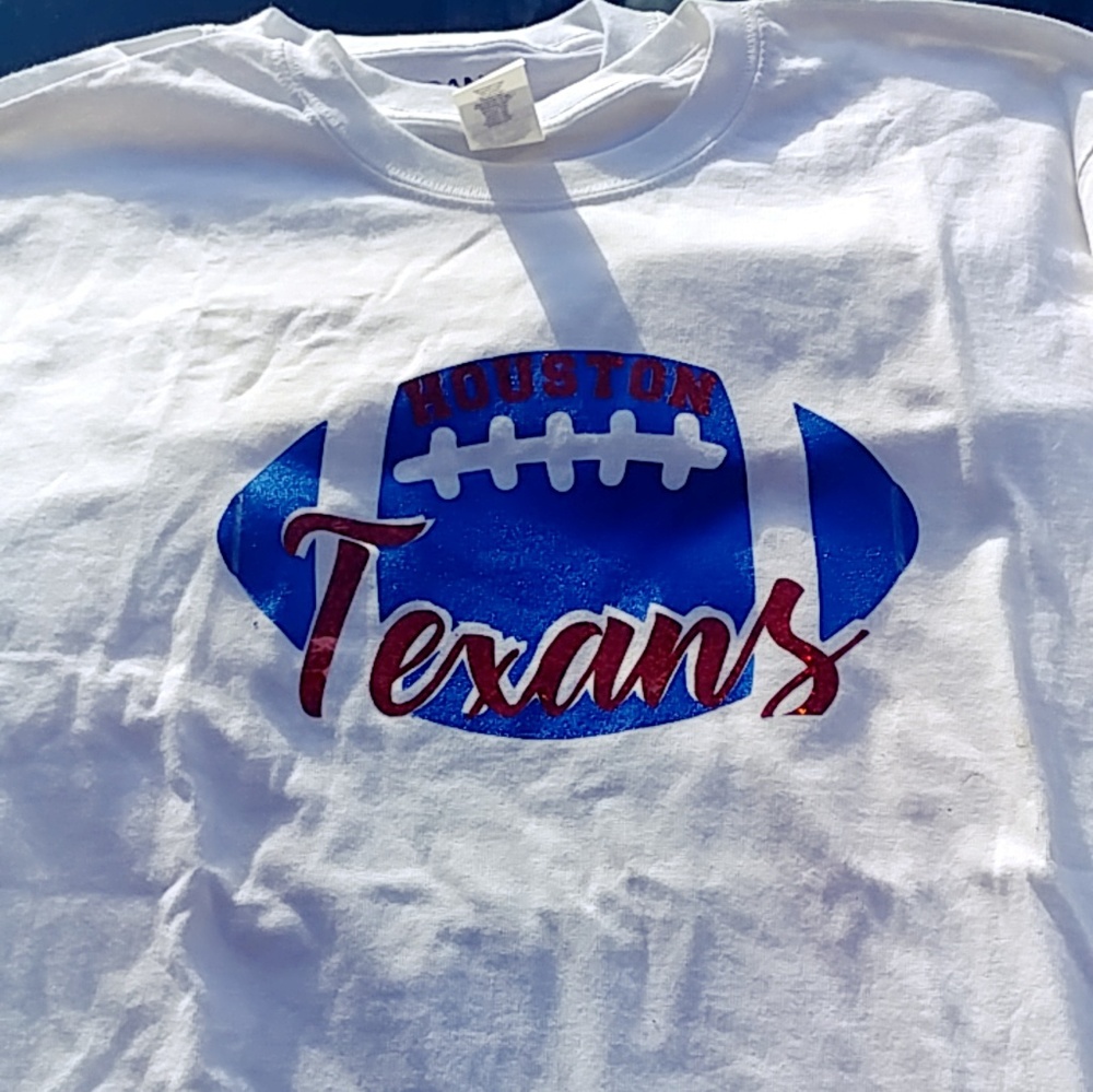 Texans size large shirt new